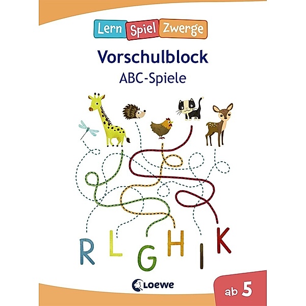 LernSpielZwerge Vorschulblock - ABC-Spiele, Annette Neubauer