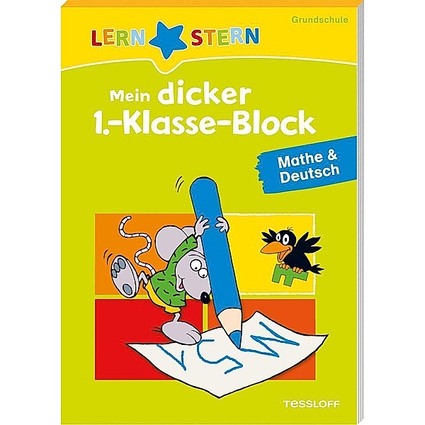 LERNSTERN Mein dicker 1.-Klasse-Block Mathe & Deutsch, Birgit Fuchs