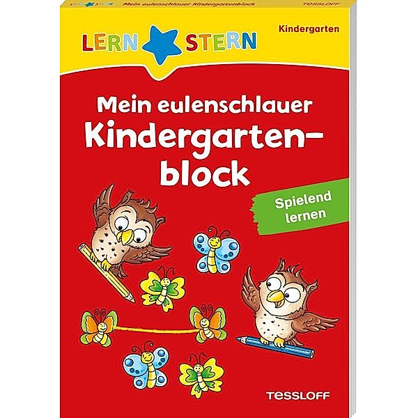 LERNSTERN. Mein eulenschlauer Kindergartenblock. Spielend lernen, Julia Meyer