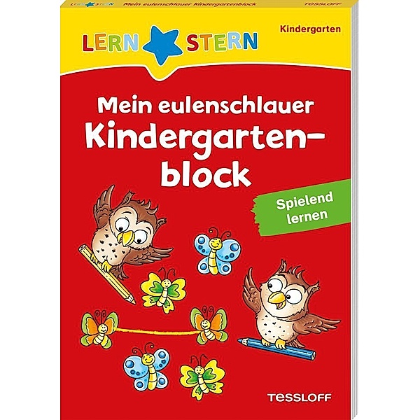 LERNSTERN. Mein eulenschlauer Kindergartenblock. Spielend lernen, Julia Meyer