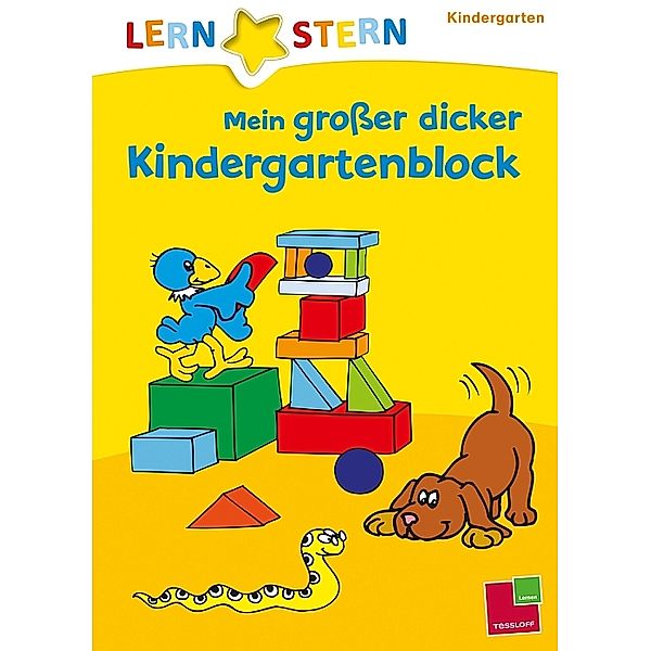 LERNSTERN Mein großer dicker Kindergarten-Block