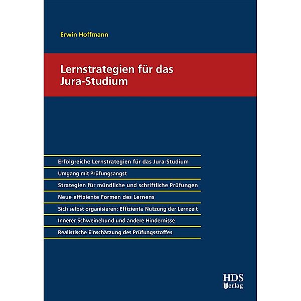 Lernstrategien für das Jura-Studium, Erwin Hoffmann