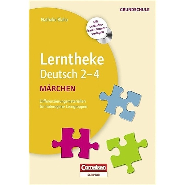Lerntheke Deutsch 2-4: Märchen, m. CD-ROM, Nathalie Blaha