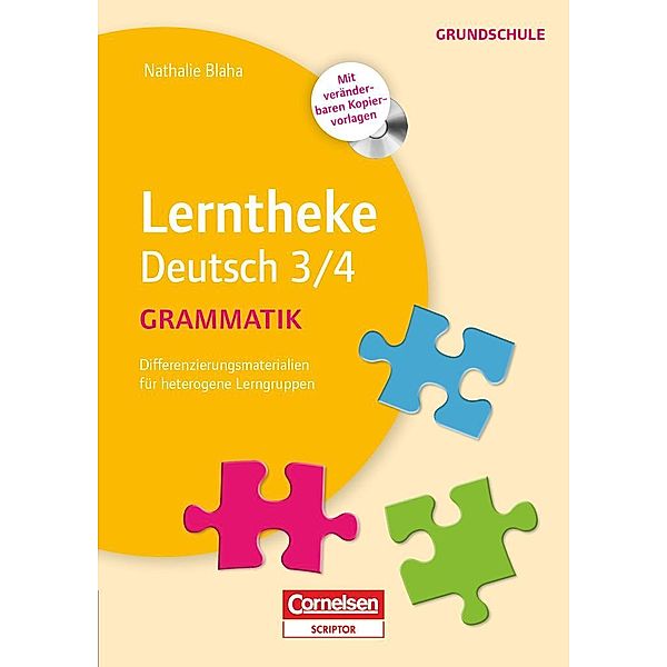 Lerntheke Deutsch 3/4: Grammatik, m. CD-ROM, Nathalie Blaha