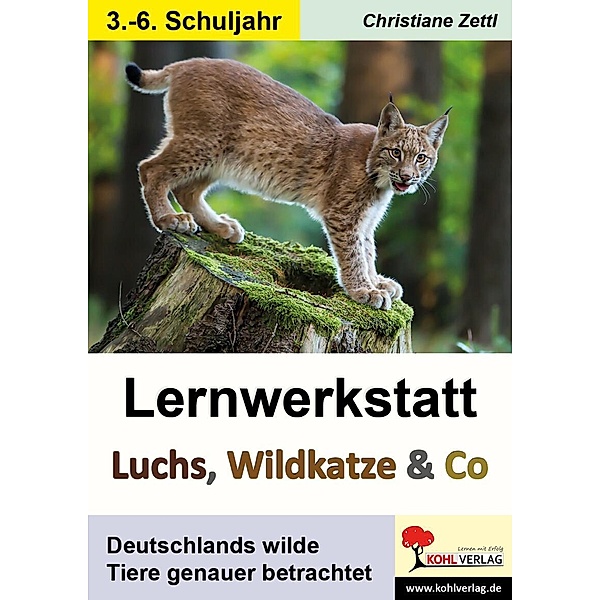Lernwerkstatt Luchs, Wildkatze & Co / Lernwerkstatt, Christiane Zettl