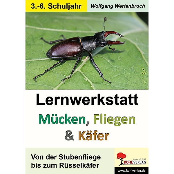 Lernwerkstatt Mücken, Fliegen und Käfer, Wolfgang Wertenbroch