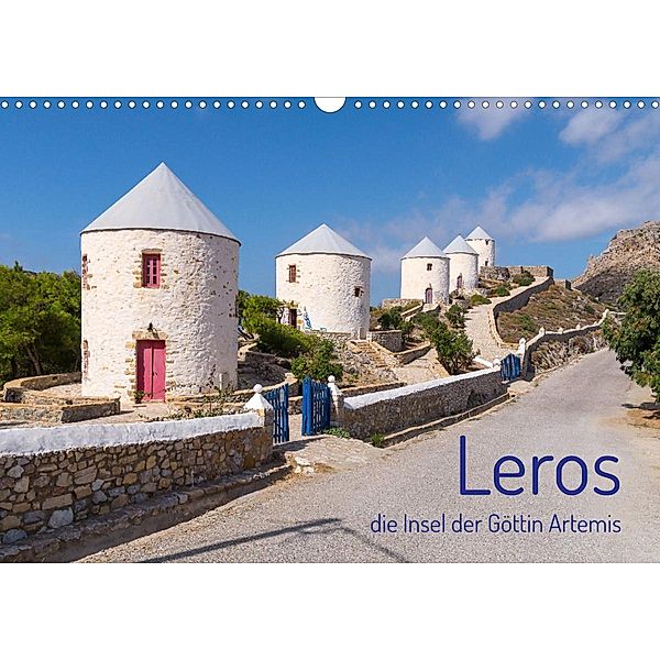 Leros - die Insel der Göttin Artemis (Wandkalender 2023 DIN A3 quer), Stefan O. Schüller und Elke Schüller