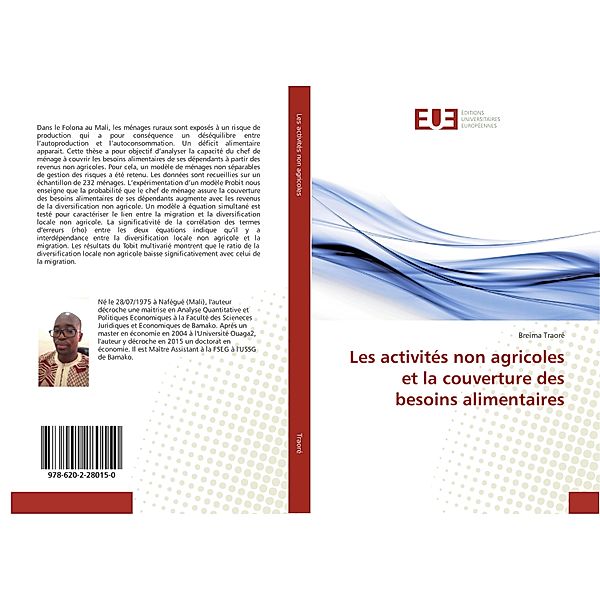 Les activités non agricoles et la couverture des besoins alimentaires, Breïma Traoré