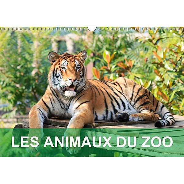 Les animaux du zoo (Calendrier mural 2021 DIN A3 horizontal), Cyrielle Giot