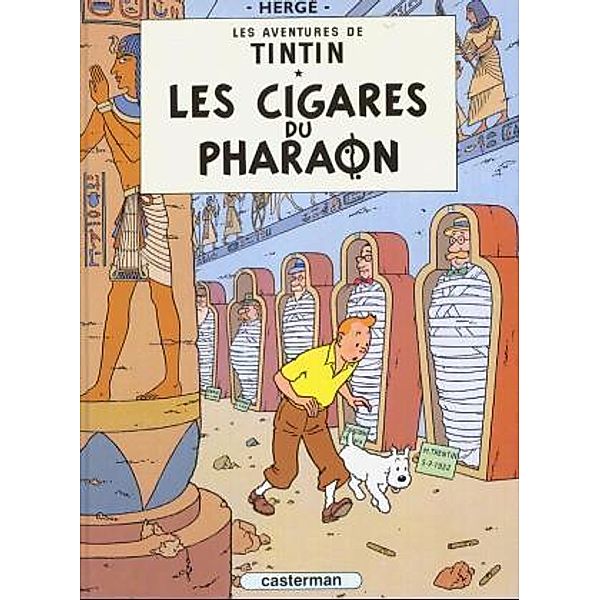 Les Aventures de Tintin - Les cigares du pharaon, Hergé