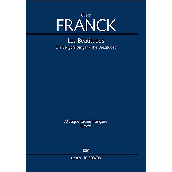 Les Béatitudes (Klavierauszug), César Franck