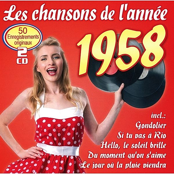 Les Chansons De L'Annee 1958, Diverse Interpreten