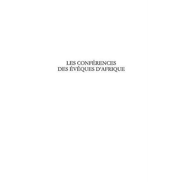 Les conferences des evEques d'afrique - bilan et perspective / Hors-collection, Pepin Wencesles Firmin Dandou