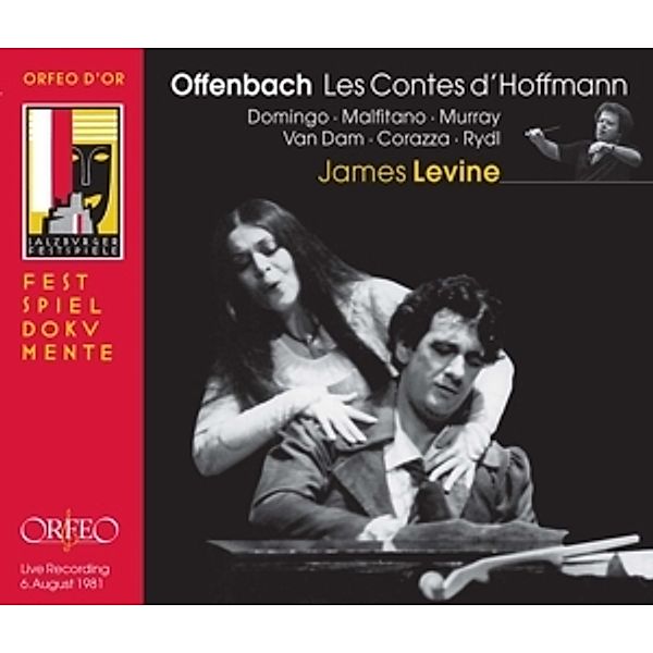 Les Contes D'Hoffmann, Malfitano,Murray,Van Dam,Rydl,Levine Domingo