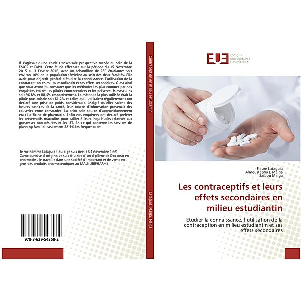 Les contraceptifs et leurs effets secondaires en milieu estudiantin, Flaure Lataguia, Almoustapha I. Maiga, Saibou Maiga