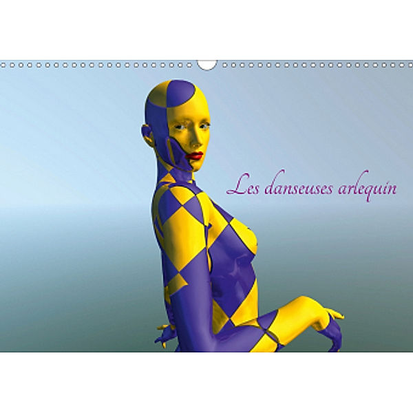 Les danseuses arlequin (Calendrier mural 2021 DIN A3 horizontal)