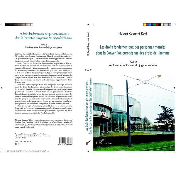 Les droits fondamentaux des personnes morales dans la Convention europeenne des droits de l'homme / Hors-collection, Hubert Kouame Koki