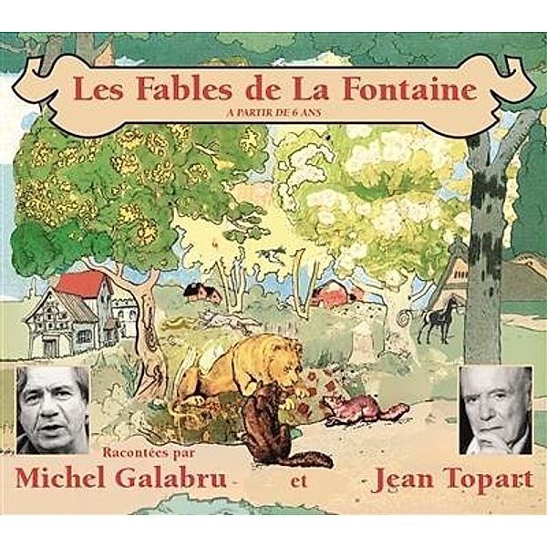 Les Fables De La Fontaine, Michel Galabru, Jean Topart