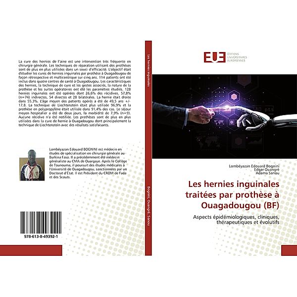 Les hernies inguinales traitées par prothèse à Ouagadougou (BF), Lombéyazan Edouard Bognini, Edgar Ouangré, Adama Sanou