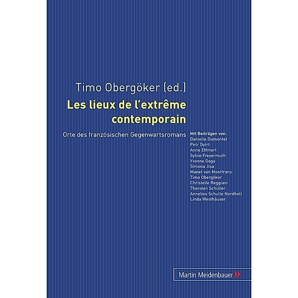 Les lieux de l'extrême contemporain