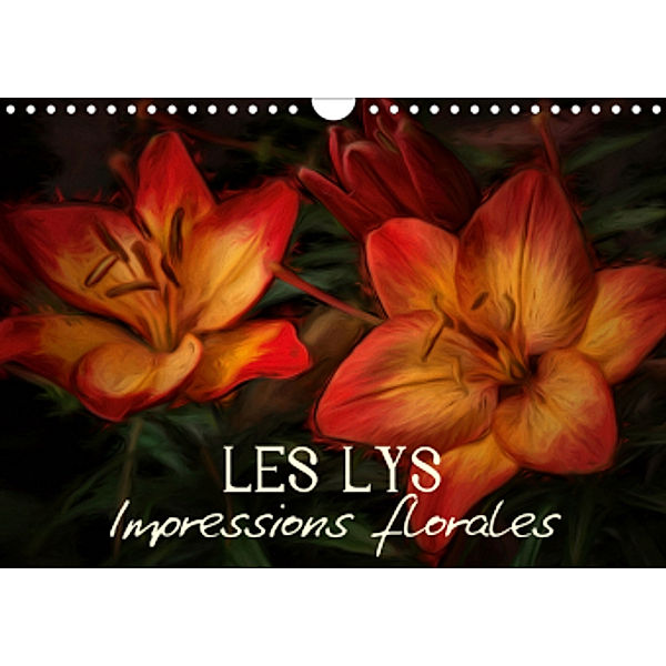 Les Lys Impressions florales (Calendrier mural 2021 DIN A4 horizontal), Vronja Photon