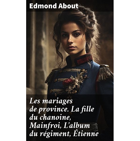 Les mariages de province. La fille du chanoine, Mainfroi, L'album du régiment, Étienne, Edmond About