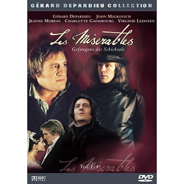 Les Miserables, 2 DVDs, Victor Hugo