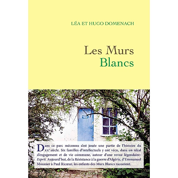 Les Murs Blancs / Littérature Française, Léa Domenach, Hugo Domenach