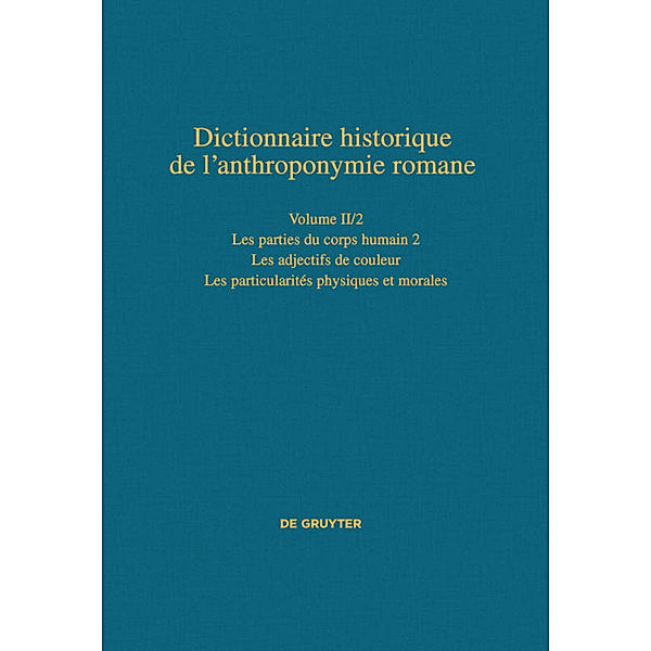 Les parties du corps humain 2 - Les particularités physiques et morales