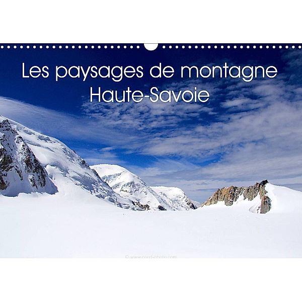 Les paysages de montagne Haute-Savoie (Calendrier mural 2023 DIN A3 horizontal), Card-Photo