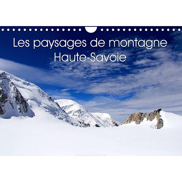 Les paysages de montagne Haute-Savoie (Calendrier mural 2023 DIN A4 horizontal), Card-Photo