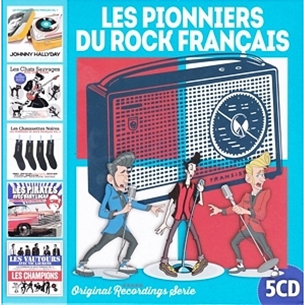 Les Pionniers Du Rock Française, Diverse Interpreten
