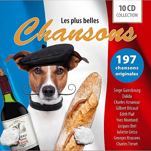 Les Plus Belles Chansons, 10 CDs, Various