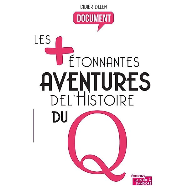 Les plus étonnantes aventures de l'histoire du Q, Didier Dillen