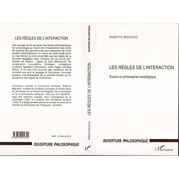 LES REGLES DE L'INTERACTION / Hors-collection, Roberto Miguelez