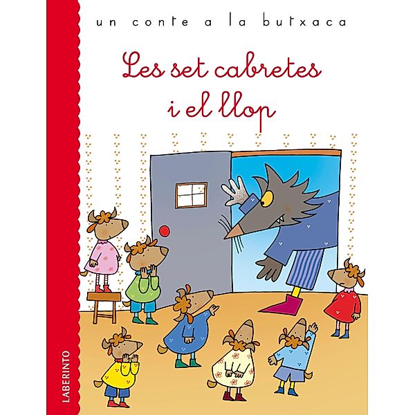 Les set cabretes i el llop / Un conte a la butxaca Bd.25, Jacob y Wilhelm Grimm