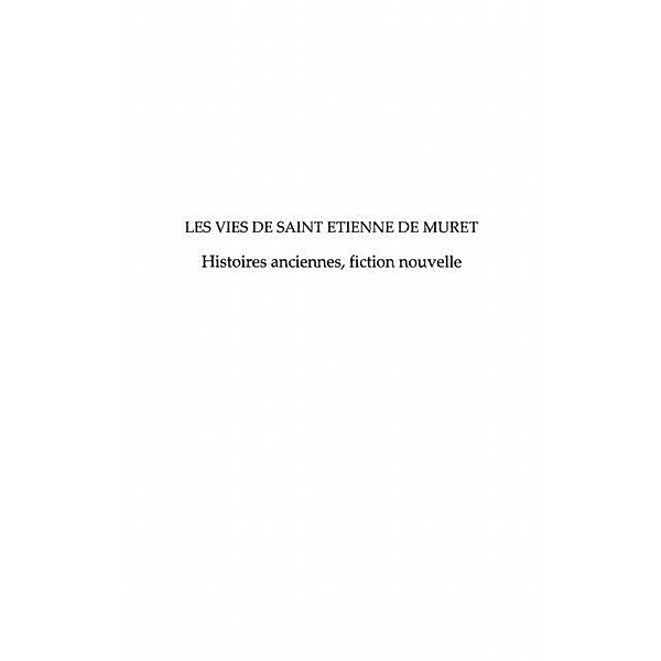 Les vies de saint etienne de muret - his / Hors-collection, Christine Brousseau