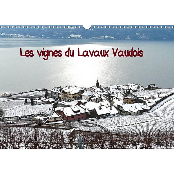 Les vignes du Lavaux Vaudois (Calendrier mural 2023 DIN A3 horizontal), Pierre-Antoine Favre