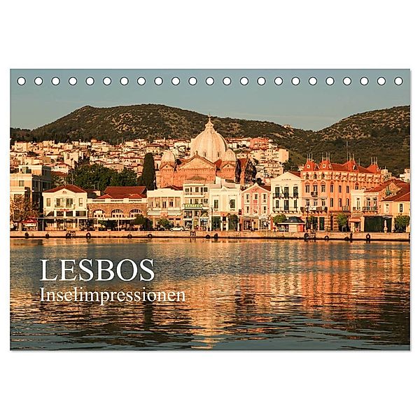 Lesbos - Inselimpressionen (Tischkalender 2025 DIN A5 quer), CALVENDO Monatskalender, Calvendo, Winfried Rusch