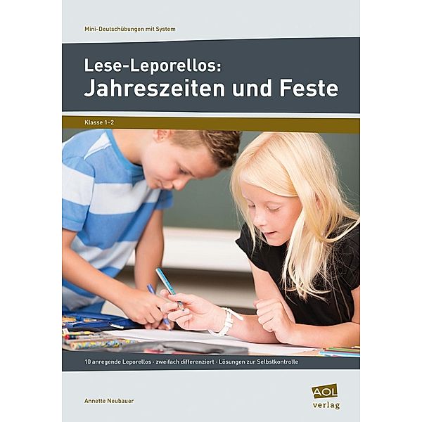 Lese-Leporellos: Jahreszeiten und Feste, Klasse 1-2, Annette Neubauer