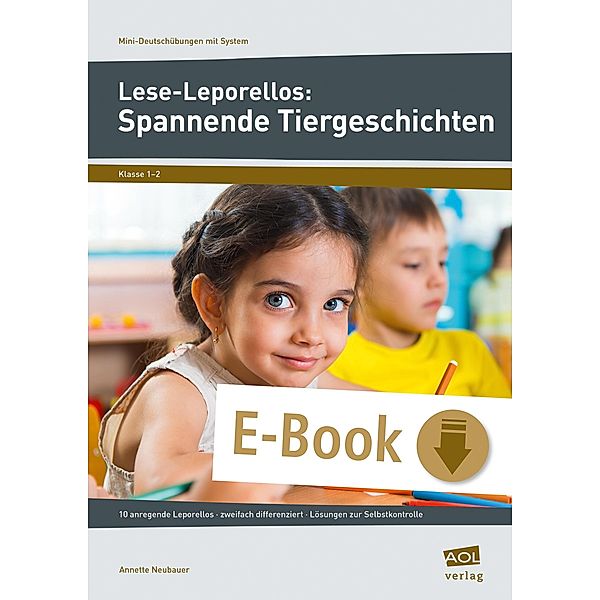 Lese-Leporellos: Spannende Tiergeschichten Kl. 1/2 / Mini-Übungen mit System - Grundschule, Annette Neubauer