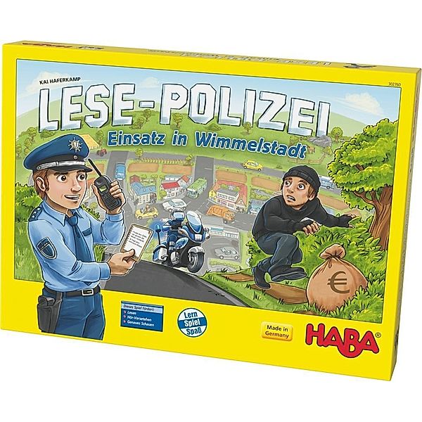 Lese-Polizei-Einsatz in Wimmelstadt (Kinderspiel), Kai Haferkamp