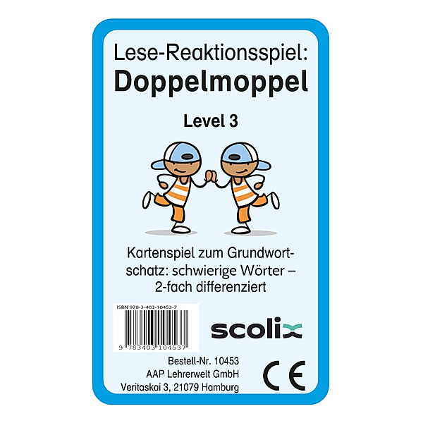 Scolix Lese-Reaktionsspiel: Doppelmoppel Level 3, Christine von Pufendorf
