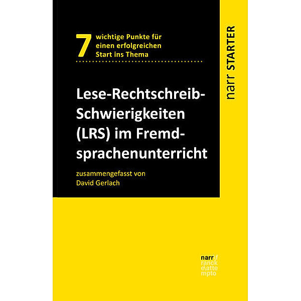 Lese-Rechtschreib-Schwierigkeiten (LRS) im Fremdsprachenunterricht, David Gerlach