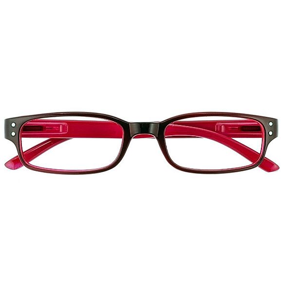 Lesebrille CHAOT, rot-rot, +2.00 dpt.