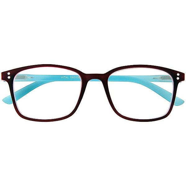 Lesebrille VITAL, burgund-blau, +2.50 dpt.