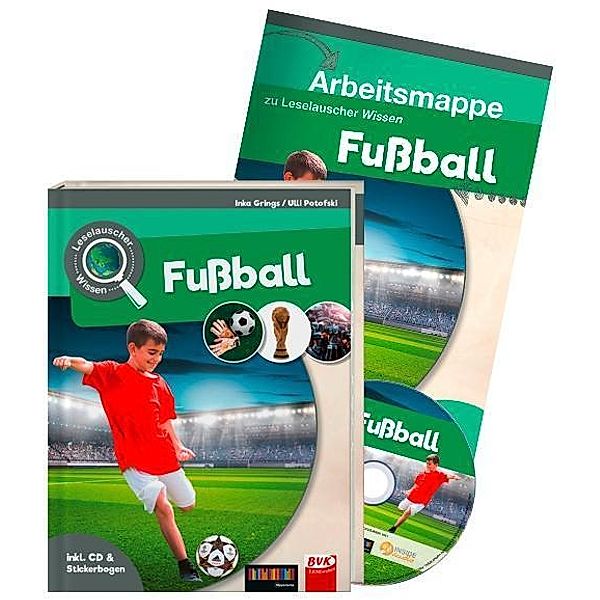 Leselauscher Wissen - Fußball, Set m. Audio-CD, Inka Grings