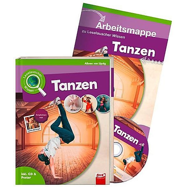 Leselauscher Wissen - Tanzen, Set m. Audio-CD, Aileen van Lipzig