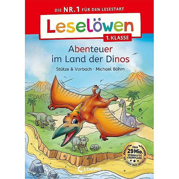 Leselöwen 1. Klasse - Abenteuer im Land der Dinos / Leselöwen 1. Klasse, Stütze Vorbach