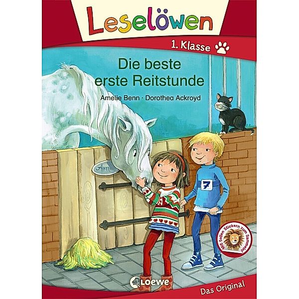 Leselöwen 1. Klasse - Die beste erste Reitstunde, Amelie Benn